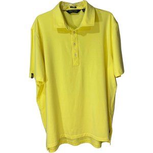 POLO GOLF RALPH LAUREN Blue Label Stretch Lisle Short Sleeves Polo Shirt Size XL